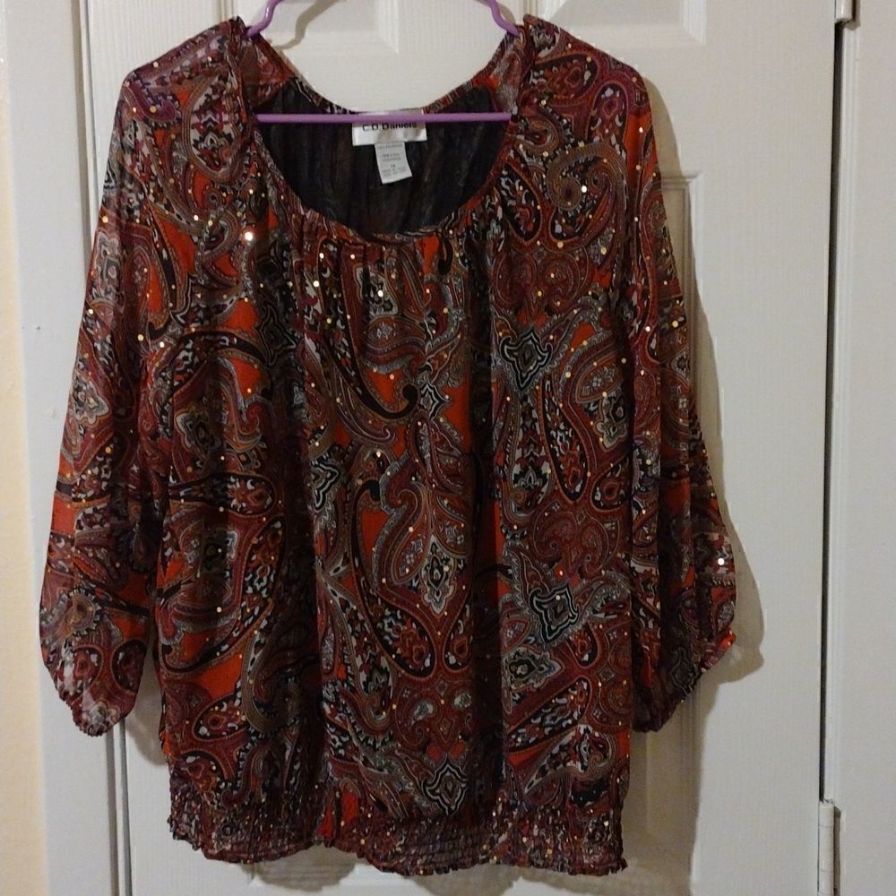 C.D. Daniels woman's blouse 